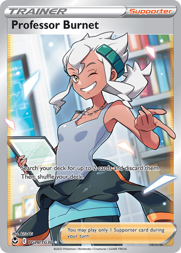 Professor Burnet - Silver Tempest Trainer Gallery TG26