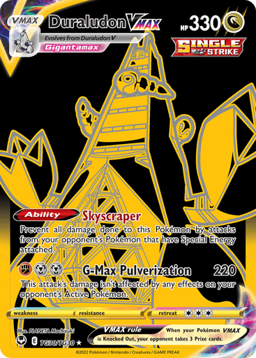 Duraludon VMAX - Silver Tempest Trainer Gallery TG30