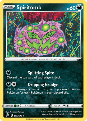 Spiritomb - Rebel Clash 116