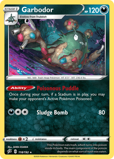 Garbodor - Rebel Clash 118