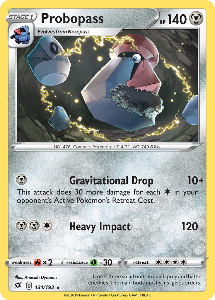 Probopass – Rebel Clash 131/192 Pokémon card