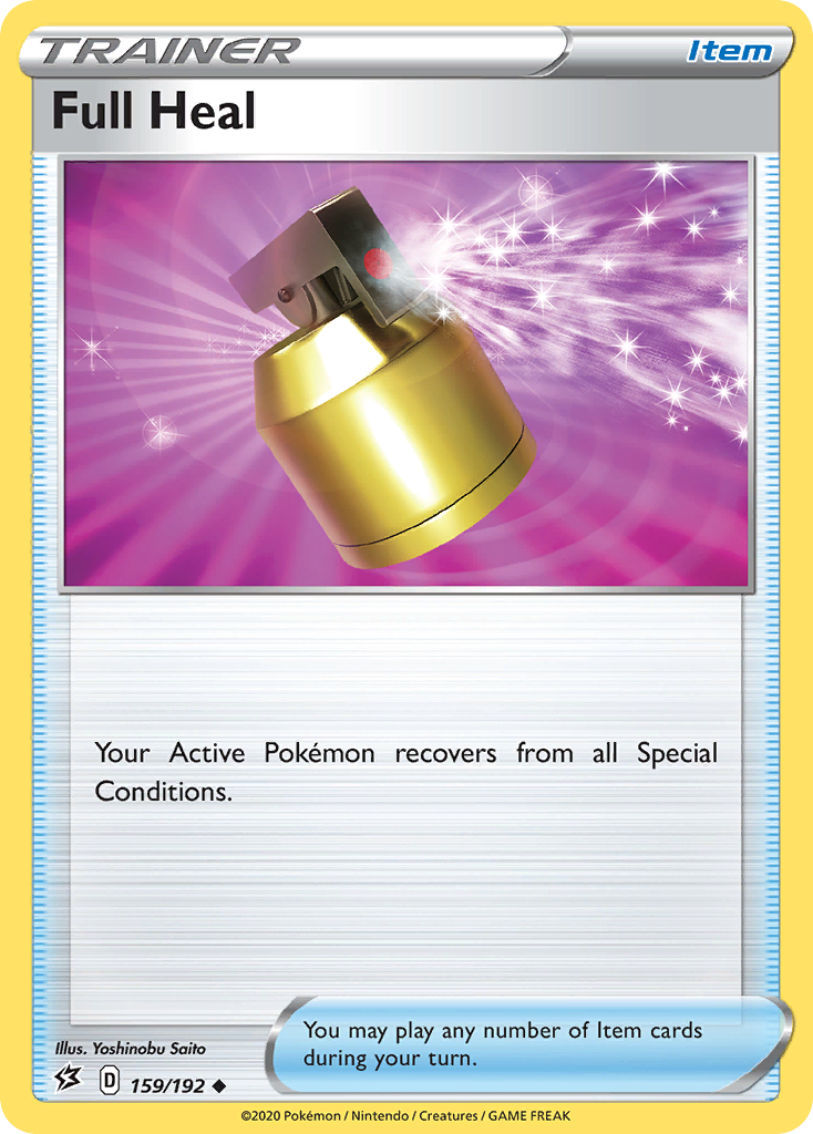 Full Heal – Rebel Clash 159/192 Pokémon card