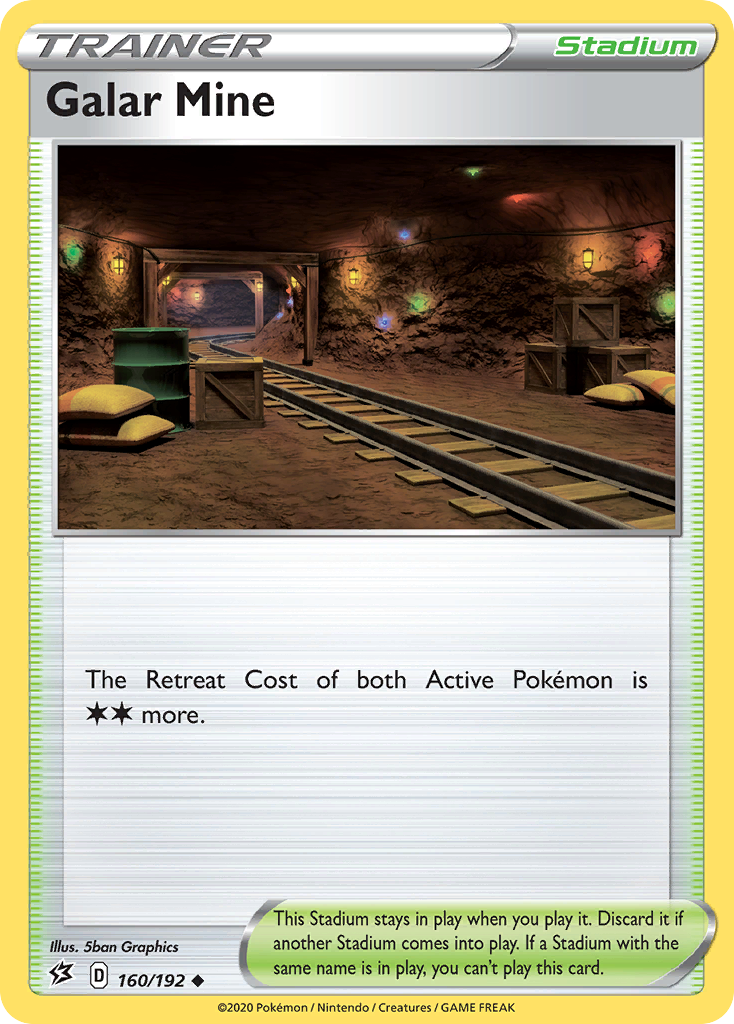 Galar Mine – Rebel Clash 160/192 Pokémon card