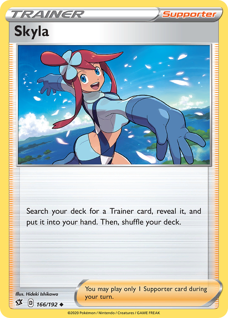 Skyla – Rebel Clash 166/192 Pokémon card