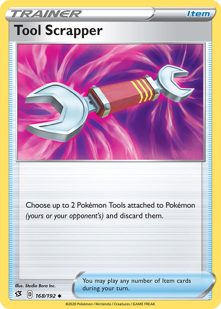 Tool Scrapper – Rebel Clash 168/192 Pokémon card