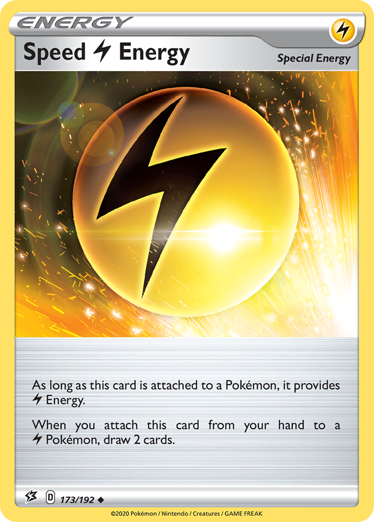 Speed Lightning Energy – Rebel Clash 173/192 Pokémon card