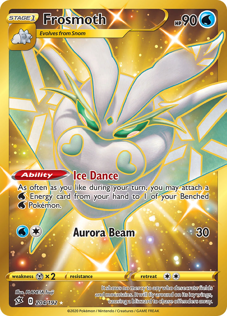 Frosmoth – Rebel Clash 204/192 Pokémon card