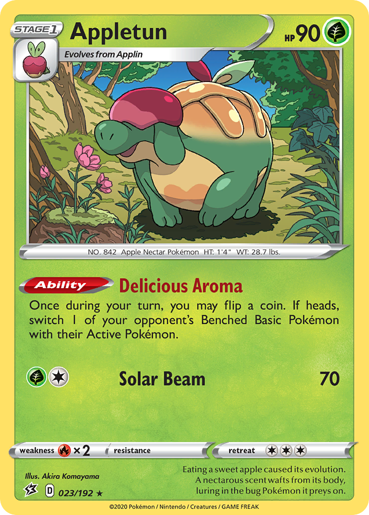 Appletun – Rebel Clash 023/192 Pokémon card