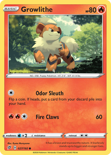 Growlithe - Rebel Clash 27