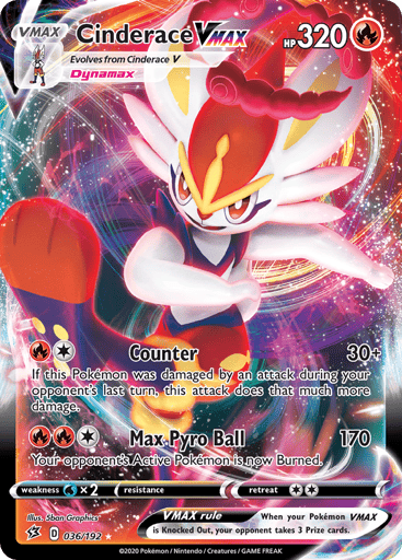 Cinderace VMAX - Rebel Clash 36