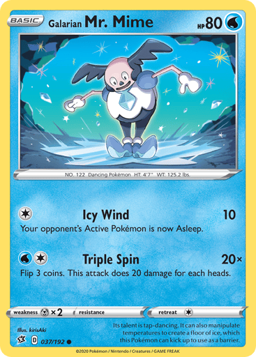 Galarian Mr. Mime - Rebel Clash 37