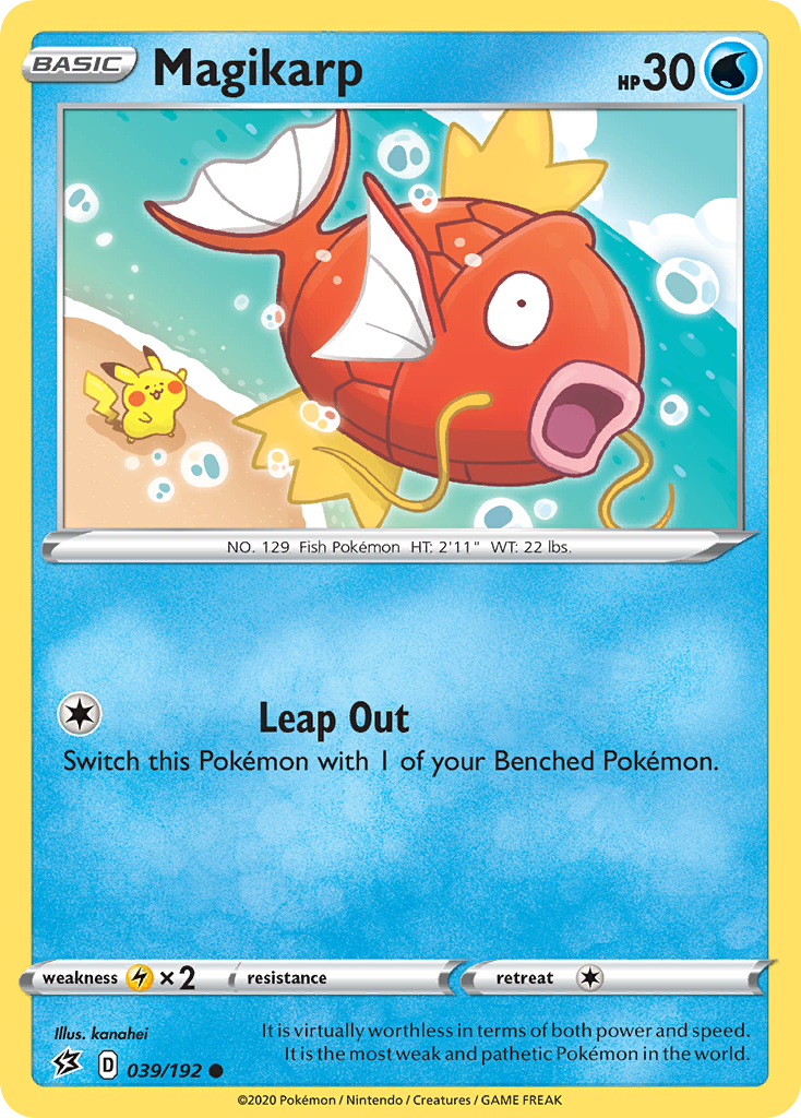 Magikarp – Rebel Clash 039/192 Pokémon card