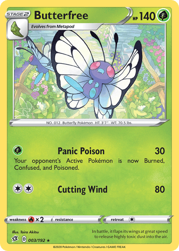 Butterfree - Rebel Clash 3