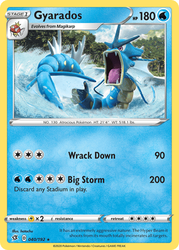 Gyarados - Rebel Clash 40