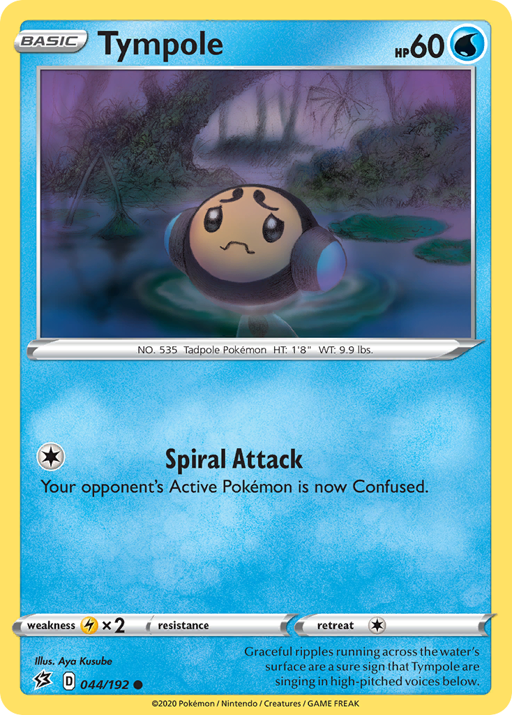 Tympole – Rebel Clash 044/192 Pokémon card