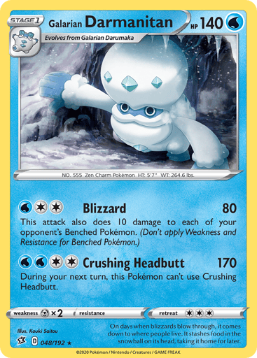 Galarian Darmanitan - Rebel Clash 48