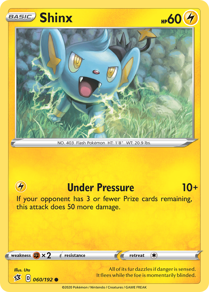 Shinx – Rebel Clash 060/192 Pokémon card