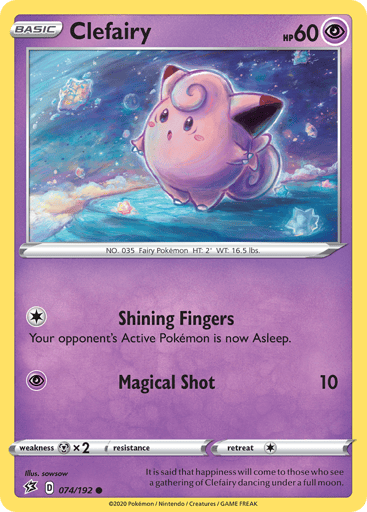 Clefairy - Rebel Clash 74