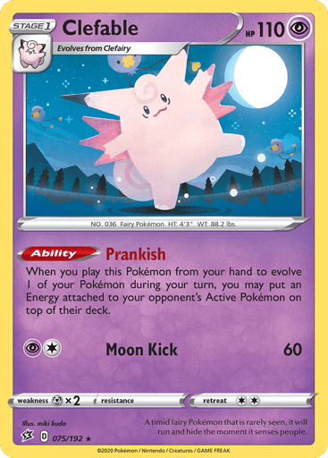 Clefable - Rebel Clash 75