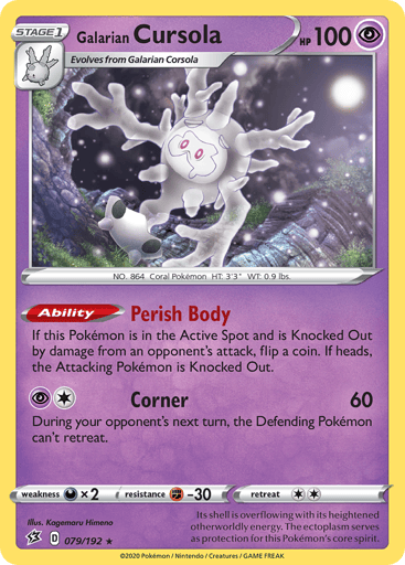 Galarian Cursola - Rebel Clash 79