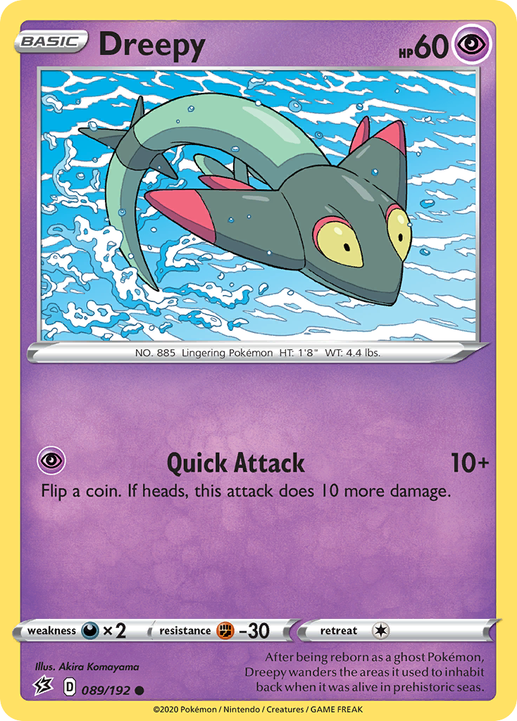 Dreepy – Rebel Clash 089/192 Pokémon card