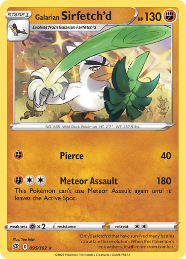 Galarian Sirfetch'd - Rebel Clash 95