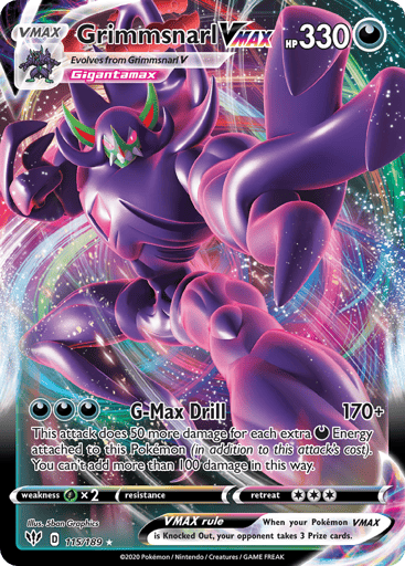Grimmsnarl VMAX - Darkness Ablaze 115