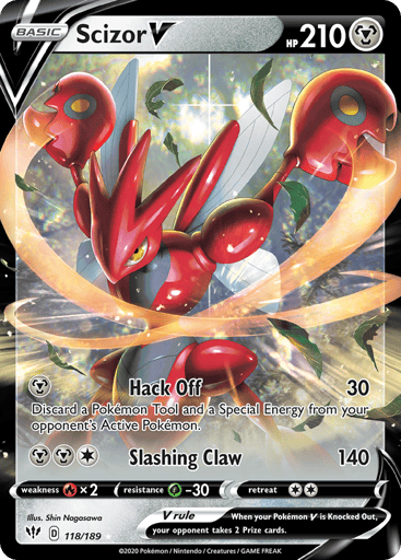 Scizor V - Darkness Ablaze 118