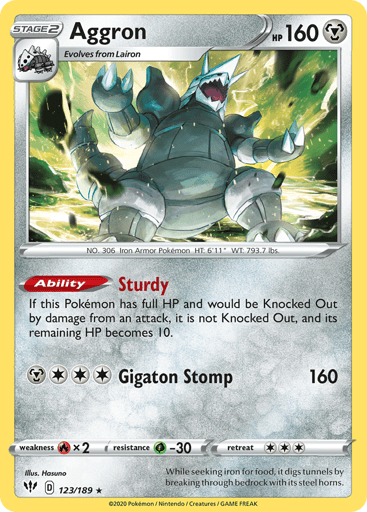 Aggron - Darkness Ablaze 123