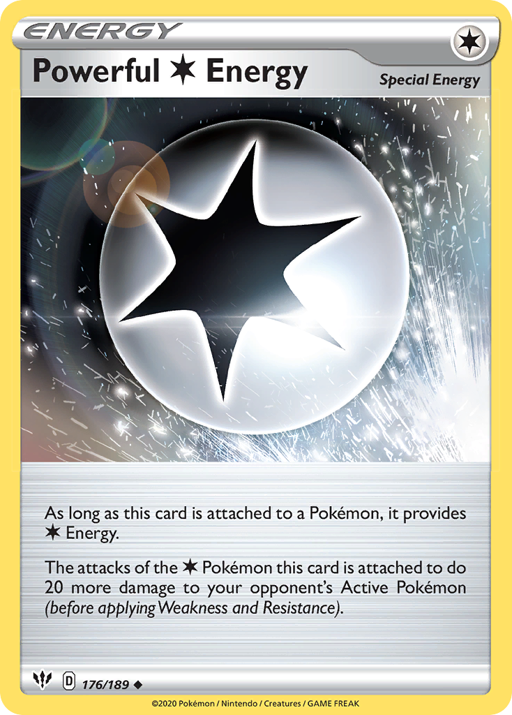 Powerful Colorless Energy – Darkness Ablaze 176/189 Pokémon card