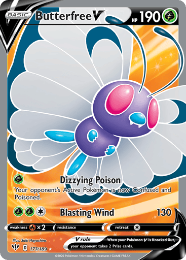 Butterfree V - Darkness Ablaze 177