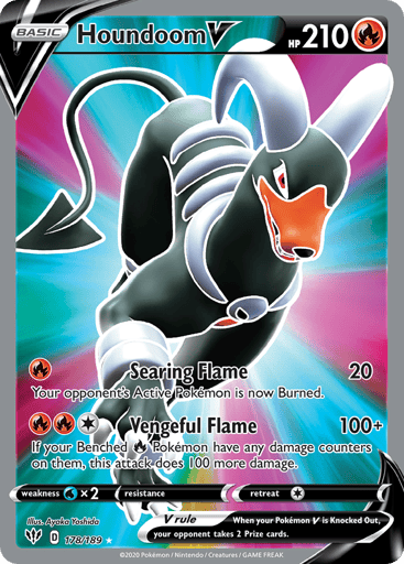 Houndoom V - Darkness Ablaze 178