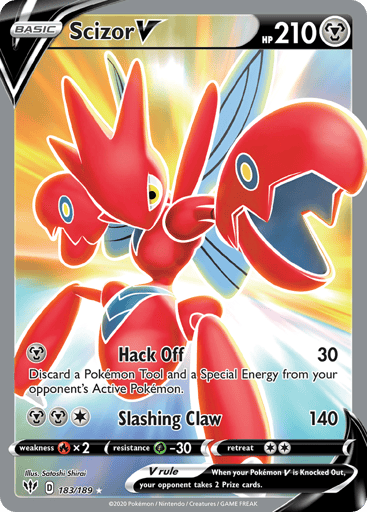 Scizor V - Darkness Ablaze 183