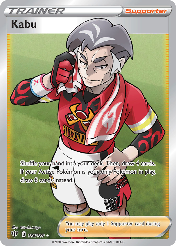 Kabu – Darkness Ablaze 186/189 Pokémon card