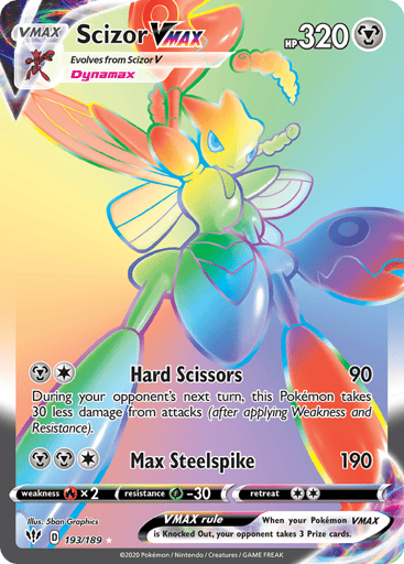 Scizor VMAX - Darkness Ablaze 193