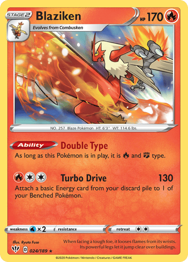 Blaziken - Darkness Ablaze 24