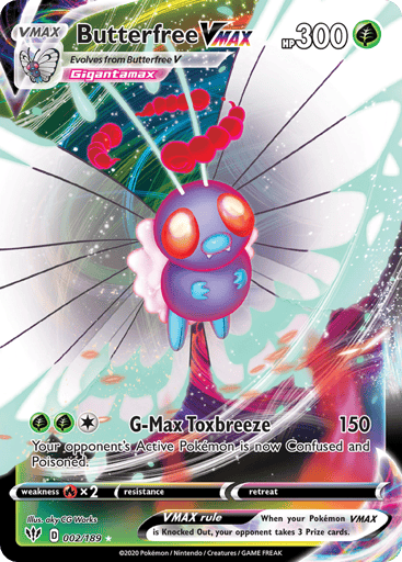 Butterfree VMAX - Darkness Ablaze 2