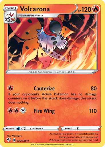 Volcarona - Darkness Ablaze 30