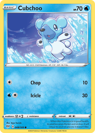 Cubchoo - Darkness Ablaze 48