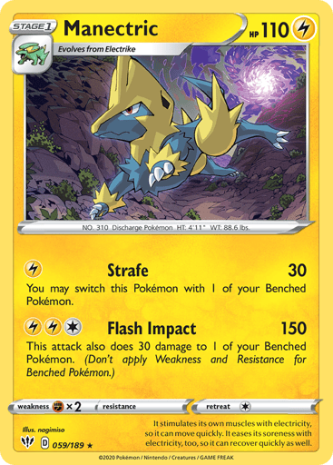 Manectric - Darkness Ablaze 59