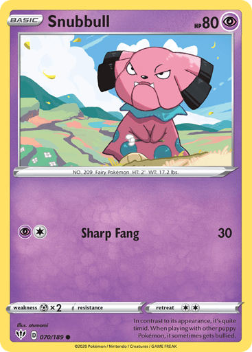 Snubbull - Darkness Ablaze 70