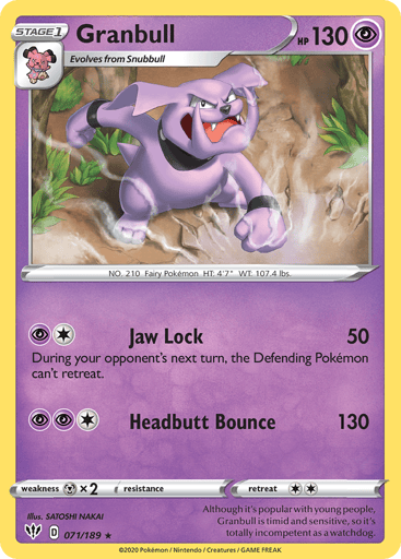 Granbull - Darkness Ablaze 71