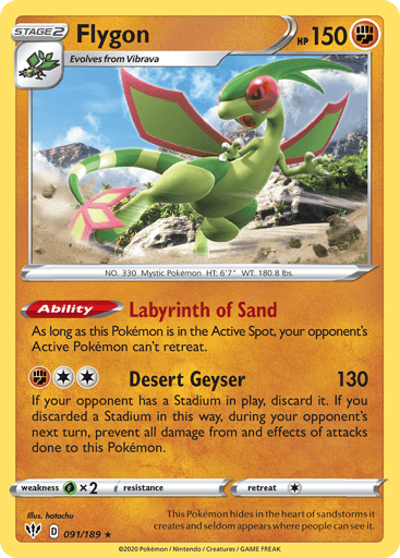 Flygon - Darkness Ablaze 91