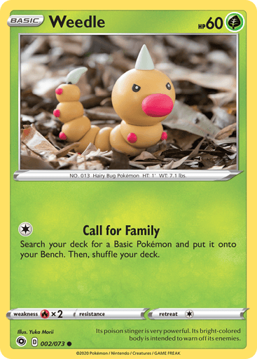 Weedle - Champion's Path 2