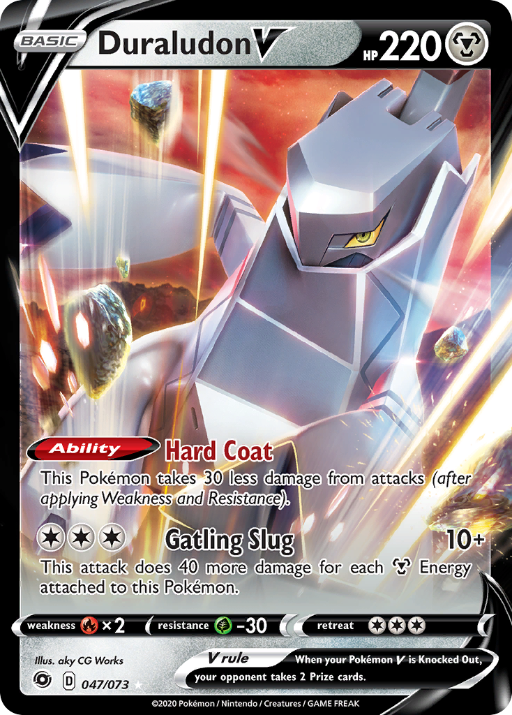 Duraludon V – Champion's Path 047/073 Pokémon card