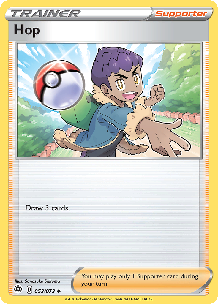 Hop – Champion's Path 053/073 Pokémon card