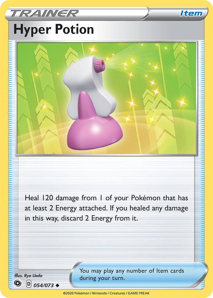 Hyper Potion – Champion's Path 054/073 Pokémon card