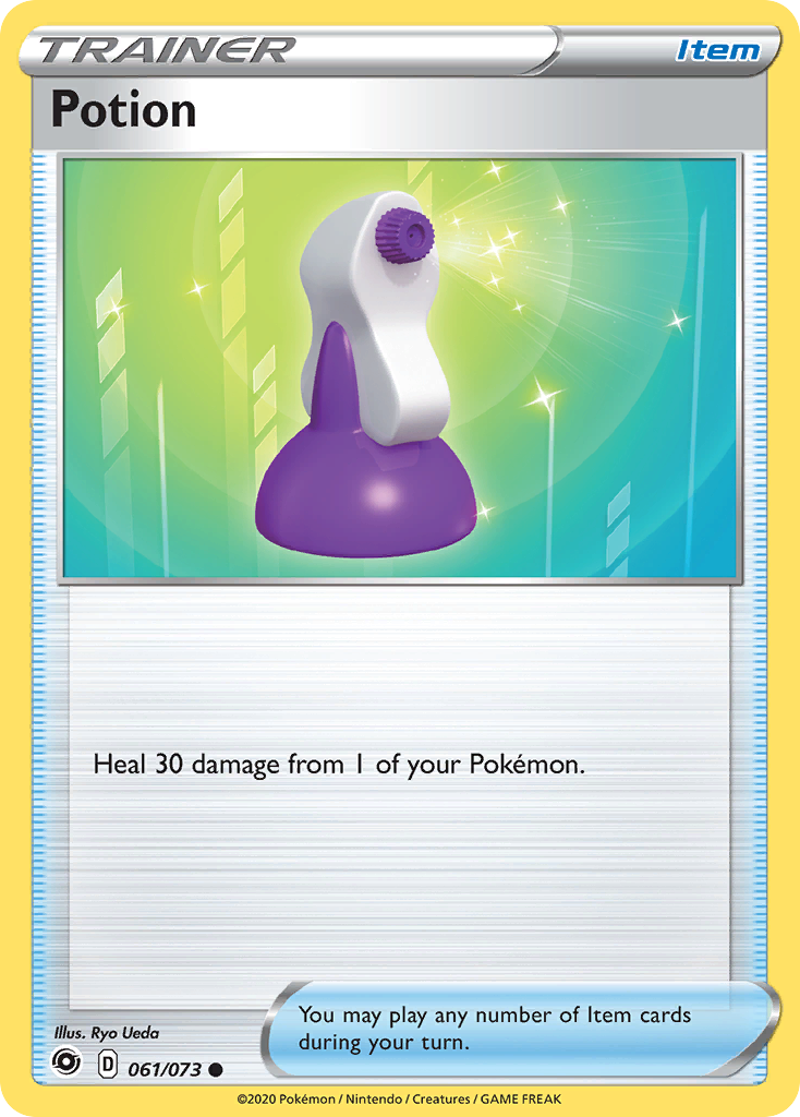 Potion – Champion's Path 061/073 Pokémon card