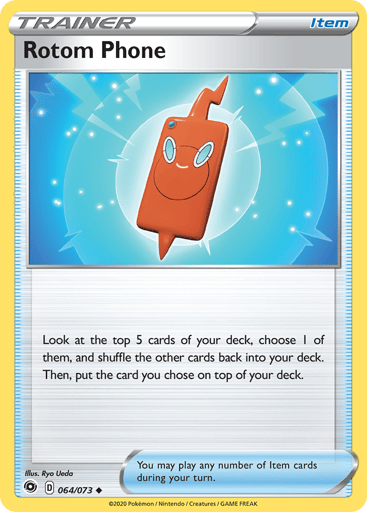 Rotom Phone - Champion's Path 64