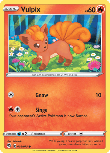 Vulpix - Champion's Path 6